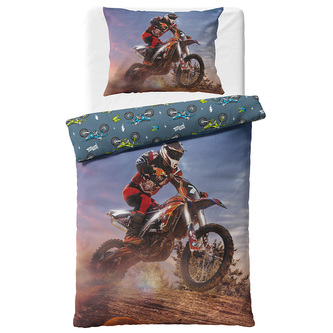 Bavlněné povlečení Motokros Závod v Poušti
