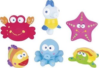 Gumené hračky do vane - Animals Monsters-1ks