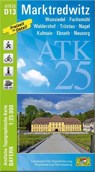 ATK25-D13 Marktredwitz (Amtliche Topographische Karte 1:25000)