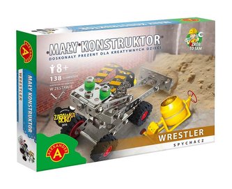 Mały Konstruktor. Zrób to sam - Spychacz ALEX