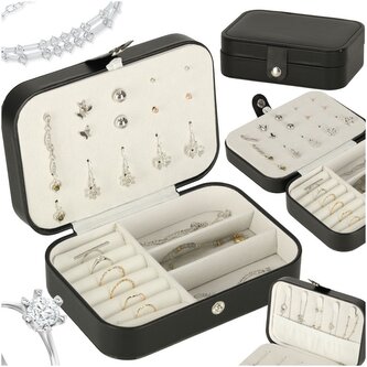 Organizér na šperky, černý