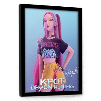 Obraz na zeď - K-Pop Demon Hunters - Mira, 34.3 x 44.5 cm