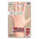 Vánoční magnetický náramek Merry Christmas – 6  ks