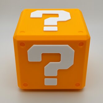 Mário box - oranžový Velikost Mini