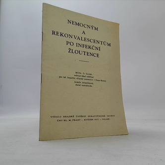 Nemocným a rekonvalescentům po infekční žloutence