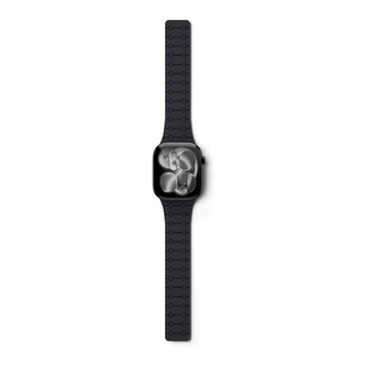 Epico Magnetic+ silikonový řemínek pro Apple Watch 42/41/40/38mm černý