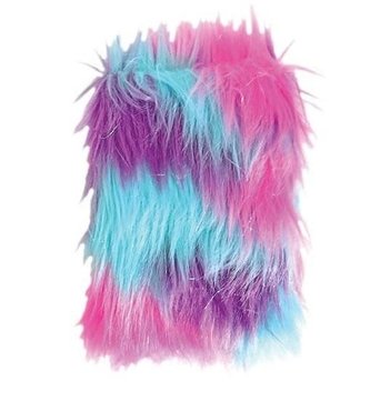 Notatnik A6 mały kolorowe futro STnux