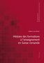 Histoire des formations à l'enseignement en Suisse romande
