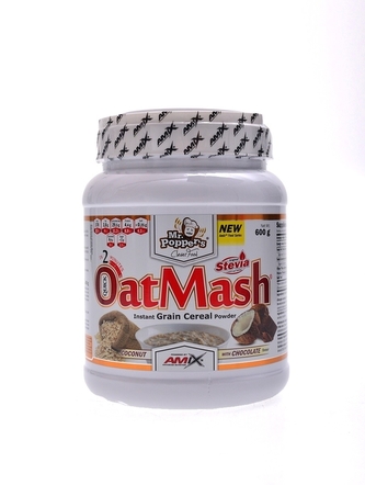 Amix Mr. Poppers - Oat Mash 600 g - nugát-karamel