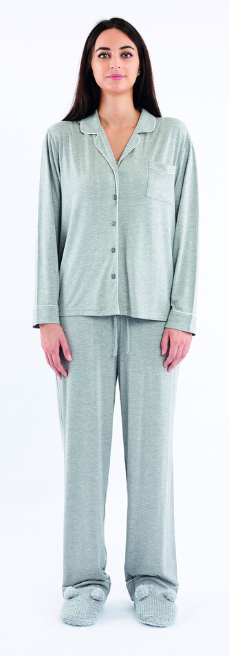 Dámské pyžamo Sorbetto Zora šedé (Zora-grey) L