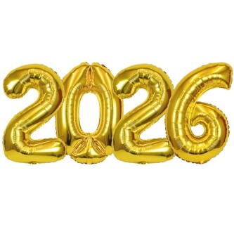 Balon foliowy rok 2026 35 cm Party ARPEX BLF9083-26