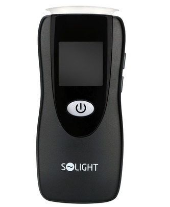 Solight profesionální bezkontaktní alkohol tester, Fuel Cell, 0,0 - 5,0‰ BAC,citlivost 0,08‰