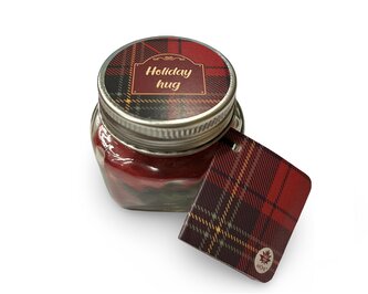 Vonná svíčka ve skle 28 g - Holiday Hug