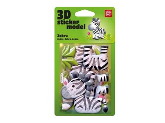 3D Sticker Model ZOO Zebra - MAKE 1042607