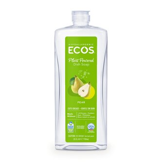 Ecos by Earth Friendly Products Mýdlo na nádobí – Hruška 500ml Ecos