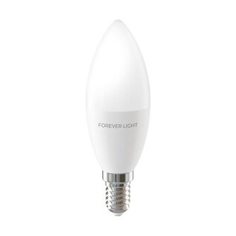 LED žárovka Forever E14 C37 8,5W teplá bílá