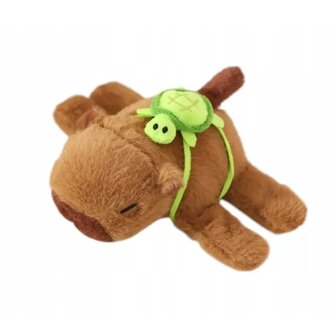 Leventi Plyšová kapybara s batohem na zádech - náramek