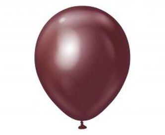 Balony Mirror Burgundy 50szt
