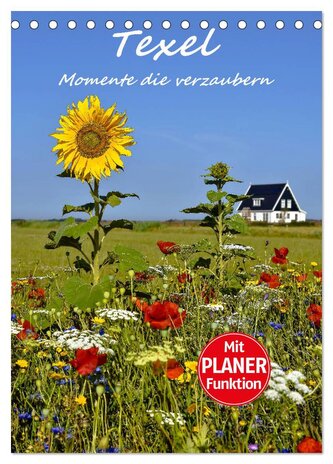 Texel - Momente die verzaubern (Tischkalender 2026 DIN A5 hoch), CALVENDO Monatskalender