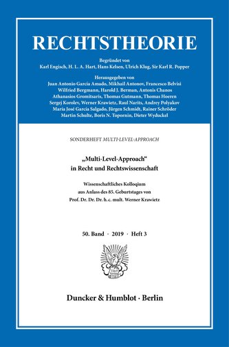 »Multi-Level-Approach« in Recht und Rechtswissenschaft.
