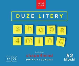 Shape4mind. Duże litery
