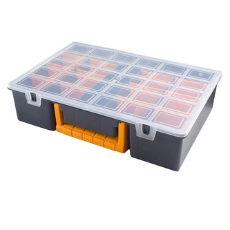 Organizér s volitelnými přihrádkami a madlem, 362x250x85 mm