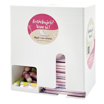 Zásobník na hygienické vložky a tampony