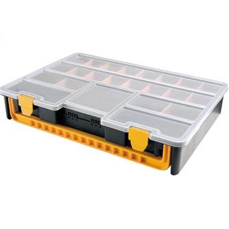 Organizér s volitelnými přihrádkami a madlem, 443x317x80 mm