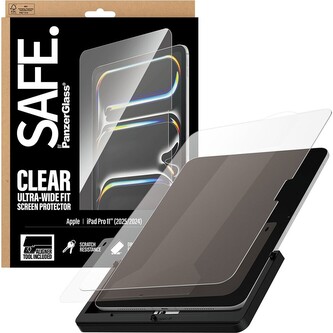 PanzerGlass® SAFE sklo s instalačním rámečkem Apple iPad Pro 11" (2024/2025)