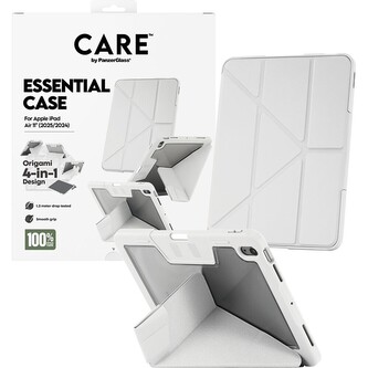 PanzerGlass® CARE 4v1 Essential pouzdro Apple iPad Air 11" (2025/2024) šedé