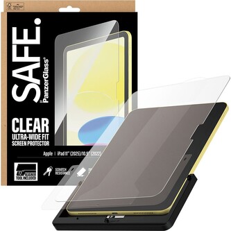 PanzerGlass® SAFE sklo s instalačním rámečkem Apple iPad 11" (2025)/10.9" (2022)