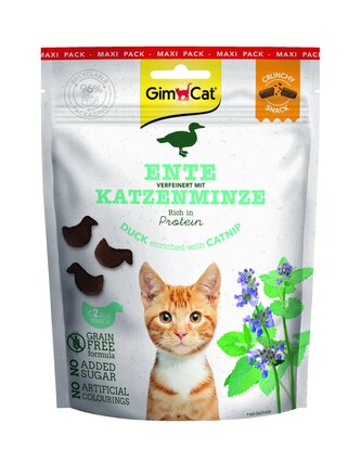 GimCat Crunchy Snacks Kachna & Ĺ anta koÄŤiÄŤĂ­  140 G