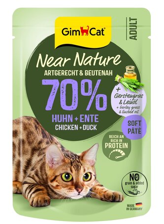 GimCat Near Nature Kuře & Kachna 85g