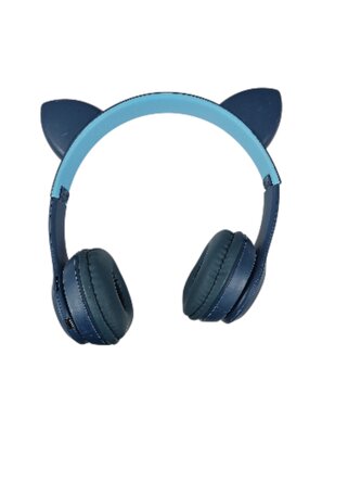 Leventi BLUETOOTH SLUCHÁTKA CAT EAR P47M Modrý