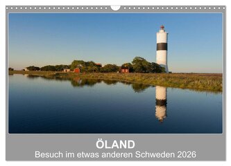 ÖLAND - Besuch im etwas anderen Schweden 2026 (Wandkalender 2026 DIN A3 quer), CALVENDO Monatskalender