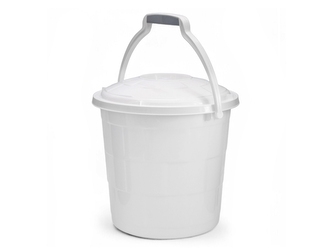 Vědro 10L PH s víkem TRG bílá