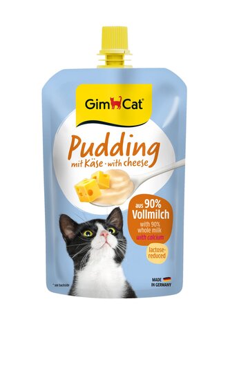GimCat Pudink pro kočky se sýrem 100 G