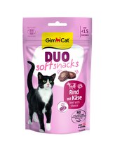 GimCat Duo Soft Snacks hovězí se sýrem 50G