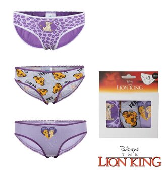 SADA 3 KS KALHOTKY LVÍ KRÁL - velikost 98-104