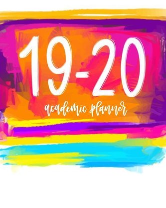 Academic Planner: 2019-2020 Weekly & Monthly Organizer & Diary for Students & Teachers: August 1, 2019 to July 31, 2020: Hot Pin