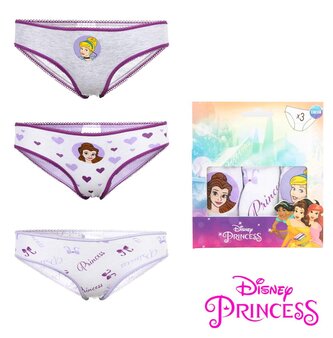 SADA 3 KS KALHOTKY PRINCEZNY - velikost 92