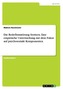 Die Redeflussstörung Stottern. Eine empirische Untersuchung mit dem Fokus auf psychosoziale Komponenten