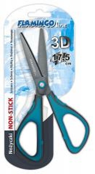 Nożyczki non-stick3D 17,5cm ostrze 6,5cm