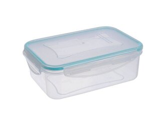 Dóza na potraviny Lunchbox, obdélníková plastová, víko s Clip uzávěrem  – MagicHome (Objem: 1500 ml) (Objem: 1500 ml)