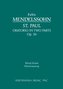 St. Paul, Op.36: Vocal Score