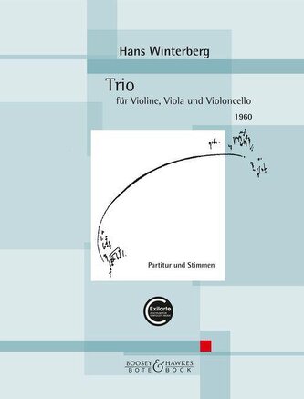 Trio. Partitur und Stimmen