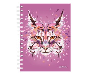 Brulion na spirali A5/100K kratka Wild Lynx (2szt)