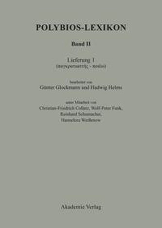 Polybios-Lexikon Band II, Lieferung 1