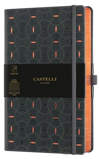 Notatnik 13x21cm linia Castelli Copper Rice