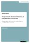 Die gesetzliche Rentenversicherung in einer alternden Gesellschaft